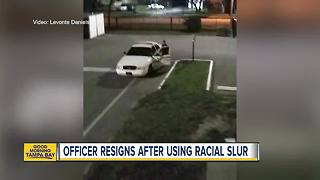 Video shows St. Pete officer using racial slur