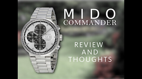 MIDO watch Commander II UNEDITED Review and Thoughts Jewelry Timepiece
