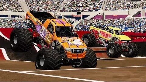 20 Truck CWM Orlando 2023 Racing BeamNG Drive Monster Jam