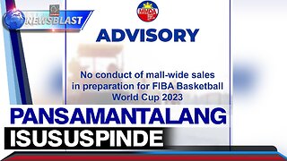 Roadworks at mall-wide sales sa ilang lugar sa Metro Manila, pansamantalang isususpinde