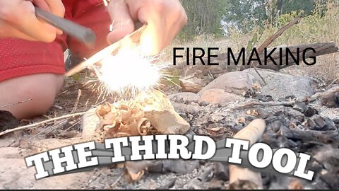 The Third tool for the outdoors. Fire Steel, ferro rod. bushcraft, camping, backcountry skills