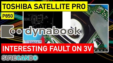 Toshiba Satellite P850_ Charging & Power Issue Unveiled - Unique 3V Line Fault!