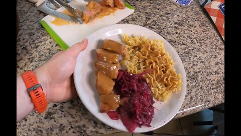 This Week on The Obesity Sherpa Presents: Roast Pork Tenderloin with German Red Cabbage
