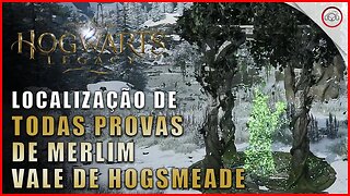 Hogwarts Legacy, A localização de todos as provas de Merlim em Vale de Hogsmeade | Super-Dica