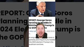 George Soros Panics Over Trump 😂😂 #politics #trump #news