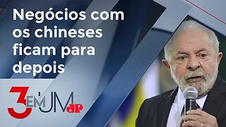 Vinte acordos com a China são adiados após cancelamento de viagem de Lula