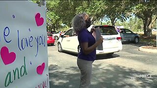 Gateway Charter host pizza party parade