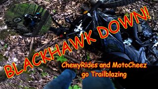 [E61] HAWK 250 RPS. ChewyRides and MotoCheez go trailblazing muddy trails