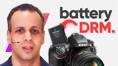 Nikon RESTRICTS customers to using OEM batteries "for your safety"