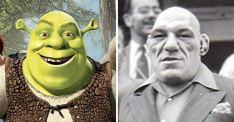 The real character from which Hollywood filmmakers inspired the features of Shrek