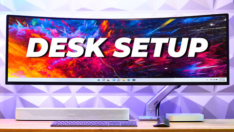 I Built the CLEANEST Desk Setup in The World!