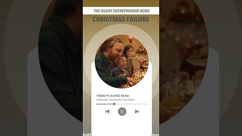 THE SILENT ENTREPRENEUR CHRISTMAS FAILURE