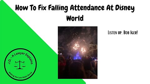 How Disney Can Fix Falling Park Attendance (try making it affordable)