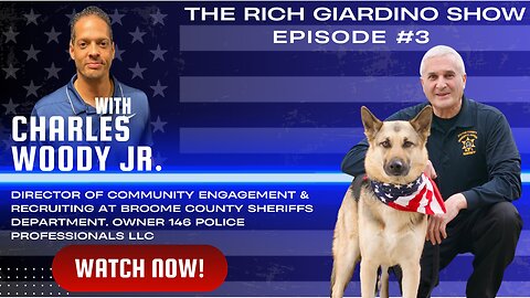 Episode #3 with Charles Woody Jr. "Bridging the Gap with the Black Community and Police"