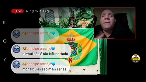 Ao vivo: Tik Tok e o canal Monarquia Livre