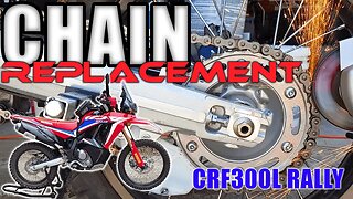 Chain Replacement – Honda CRF 300L / Rally