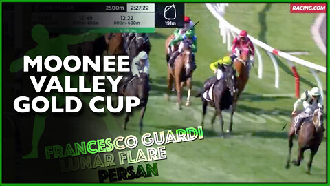 2022 Moonee Valley Gold Cup | Francesco Guardi, Lunar Flare, Persan