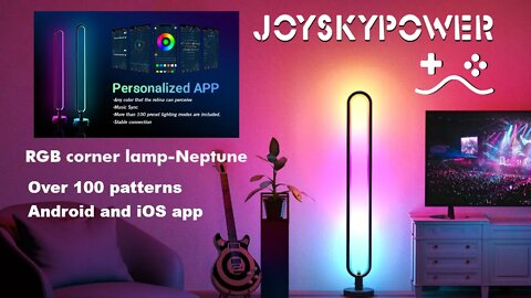 JoySkypower Neptune Corner Floor Lamp - Add RGB Effects To Your Space