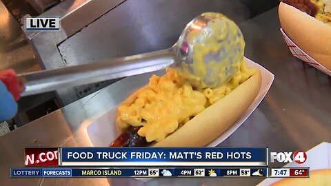 Food Truck Friday: Hot dog mac and cheese from Matt's Red Hots