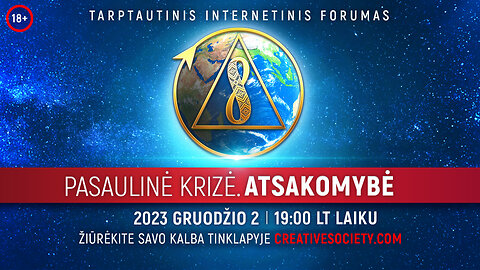 Pasaulinė krizė. Atsakomybė | Tarptautinis internetinis forumas