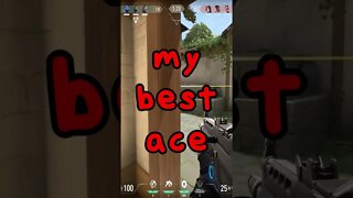 MY BEST ACE ON VALORANT #shorts #valorant #ace