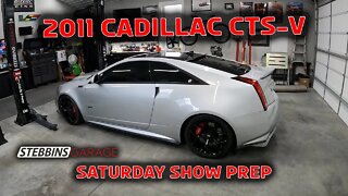 Detailing my 2011 Cadillac CTS-V for a Car Show (Saturday)