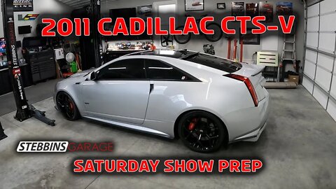 Detailing my 2011 Cadillac CTS-V for a Car Show (Saturday)