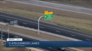 Tolling starts today for C-470 Express Lanes
