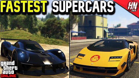 Top 10 Fastest Supercars In GTA Online