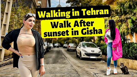 IRAN Walking Tour Tehran 2023 | Walking Gisha 4K