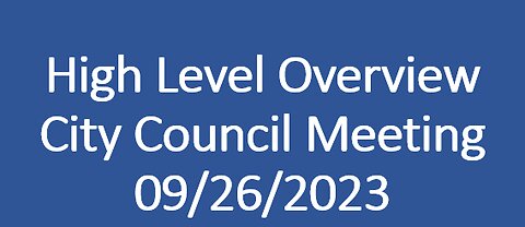 Blair City Council Meeting 09/26/2023