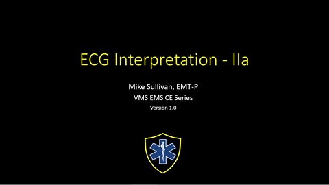 ECG 2a - Sinus Rhythms