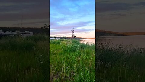 Canada Day evening chimney Lake BC #exploring #nature #naturecamping #roadtrips