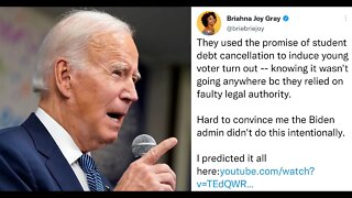 Biden & Democrats Lied As Student Debt Forgiveness Promise Is Broken