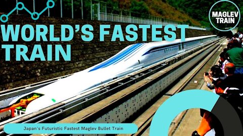 Worlds Futuristic Fastest Maglev Bullet Train In Japan