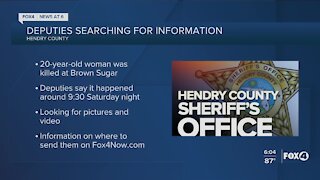Hendry County Sheriff's Office asking for public's help with Brown Sugar Festival shooting