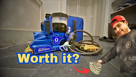 Is this $1400 Paint Sprayer Worth it? Graco Ultimate Quickshot Demo & Review #graco
