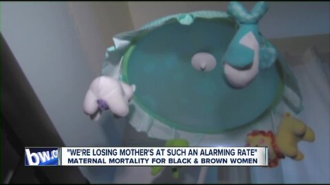 Highest maternal mortality rates among African-American women
