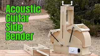 Building my Acoustic Guitar Side Bender