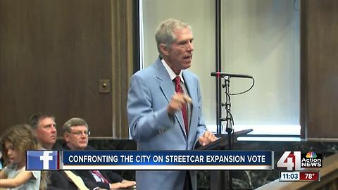 Clay Chastain asks for support for light rail system