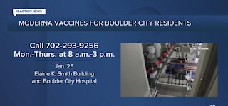 Vaccination clinics for Boulder City residents