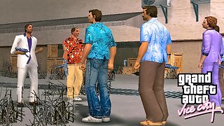 What Happens If Everything Went Perfect at The Beginning of GTA VICE CITY? (Victor Vance is Alive)