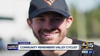 Community remembers Valley cyclist one year after his death