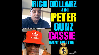 Peter Gunz & Rich Dollarz conversation about Cassie saying she was after some 💰 from Diddy!
