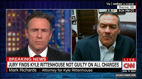 Cuomo to Rittenhouse Attorney: Were You Worried Kyle Would Become A Stooge/Agent of Tucker