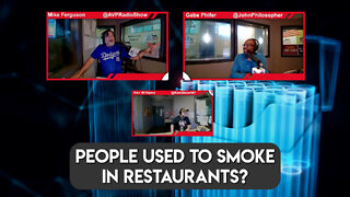 People Used to Smoke in Restaurants?