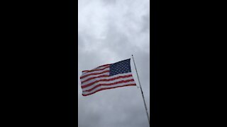 U.S Flag Golden Corral Bedford, Indiana