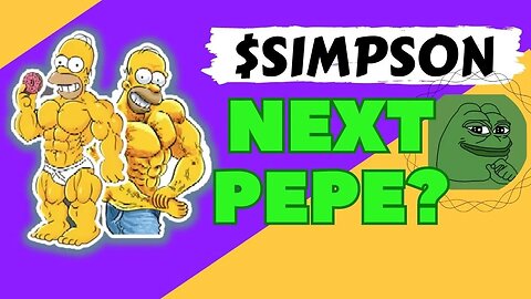 Homer SIMPSON Crypto Coin is the next PEPE? Maybe Yes!