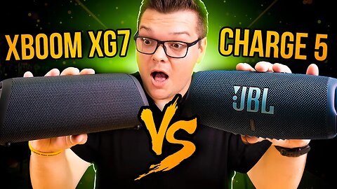 JBL Charge 5 vs LG Xboom XG7 - As GIGANTES de 2023! Qual é a MELHOR!?