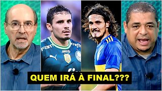 "EU VOU FALAR! Pra mim, o Palmeiras contra o Boca Juniors hoje vai..." VEJA PALPITES pra SEMIFINAL!